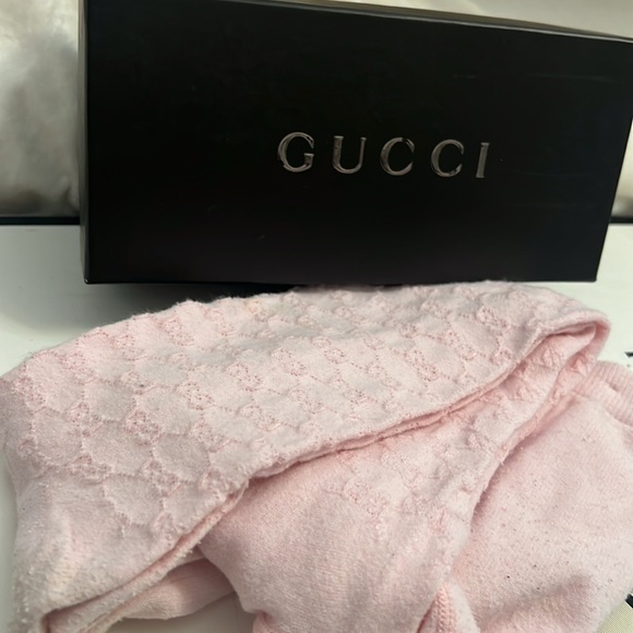 Authenticated Gucci GG logo tights - Picture 4 of 9
